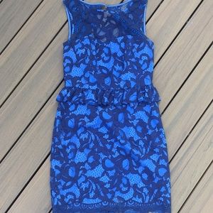 Lilly Pulitzer Navy lace dress